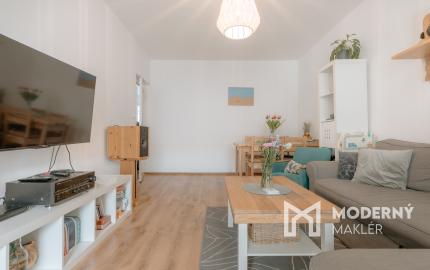 Na prenájom kompletne zariadený 2-izbový byt v centre Martina