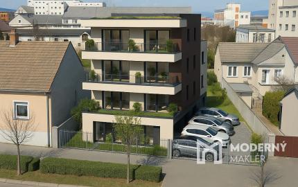 Na predaj rovinatý pozemok na výstavbu polyfunkčnej budoby v Piešťanoch