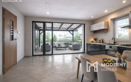 Na predaj čiastočne prerobený rodinný dom v Ruskovciach