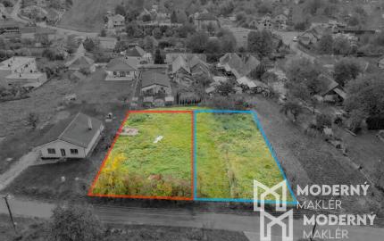 Na predaj dva stavebné pozemky v obci Brezolupy