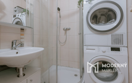 Na prenájom kompletne zariadený 2-izbový byt v centre Martina