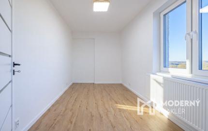 Na predaj zrekonštruovaný 3-izbový byt v obci Malcov