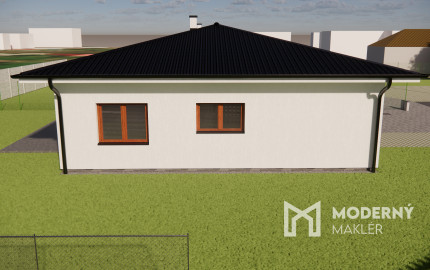 Na predaj 4-izbový rodinný dom TYP DOMU C  v obci Jelka