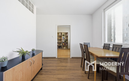 Na predaj slnečný 3,5-izbový byt v Nitre na sídlisku Klokočina