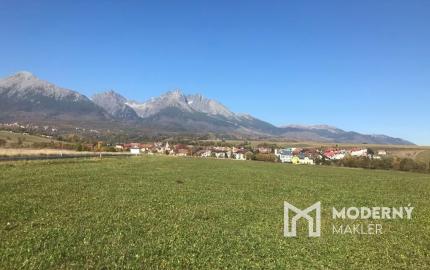 Na predaj investičné pozemky pod Tatrami