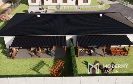 Na predaj 4-izbový rodinný dom TYP DOMU C  v obci Jelka