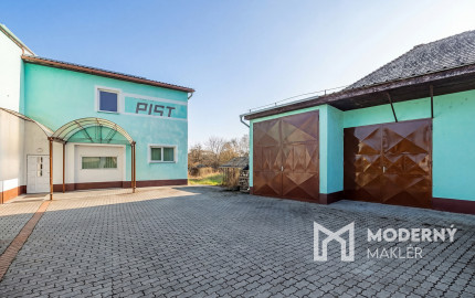 Na predaj výrobná hala s administratívnou časťou pri Lučenci