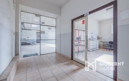 Na predaj výrobná hala s administratívnou časťou pri Lučenci