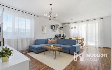 Na predaj 3-izbový byt so záhradou a garážou v Bielom Kostole