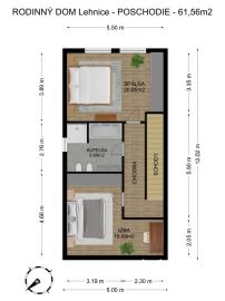 Na predaj novostavba v Lehniciach - časť trojdomu A