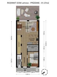 Na predaj novostavba v Lehniciach - časť trojdomu B