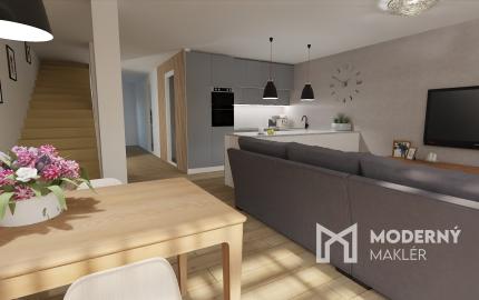 Na predaj novostavba v Lehniciach - časť trojdomu A