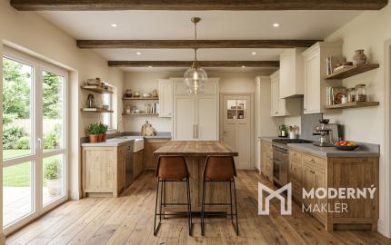 Na predaj rodinný dom s veľkým pozemkom v obci Šalgočka