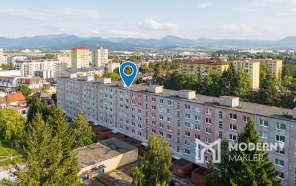 Na predaj veľkometrážny 3-izbový byt v Martine - Priekopa