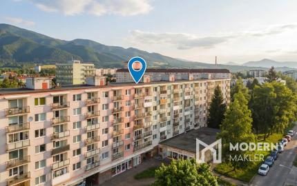 Na predaj veľkometrážny 3-izbový byt v Martine - Priekopa