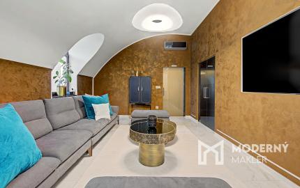 Na predaj polyfunkčný objem s luxusným rezidenčným podkrovím v Bratislave