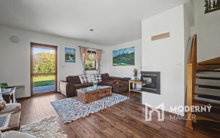 Na prenájom luxusná rekreačná chata v obci Stará Lesná