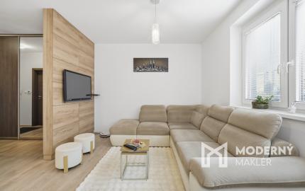 Na predaj priestranný 2-izbový byt v Dúbravke