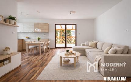 Na predaj 4-izbový dom s dvoma terasami v obci Horné Srnie