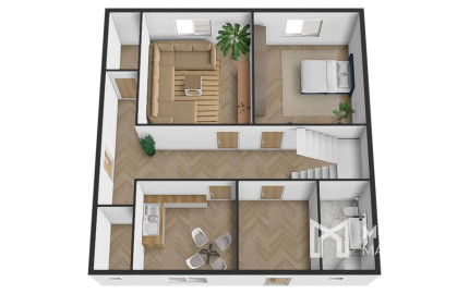 Na predaj 2-generačný rodinný dom v obci Zámutov