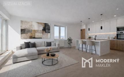 Na predaj 3-izbový byt s terasou v Bánovciach nad Bebravou