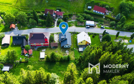 Rozostavaný dom na dokončenie podľa seba s veľkým pozemkom