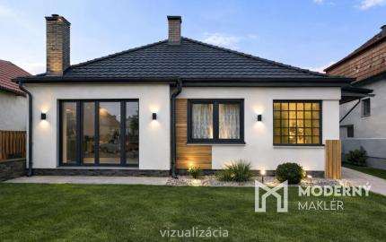 Na predaj rodinný dom vhodný na rekonštrukciu v obci Dežerice