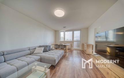 Na prenájom kompletne zariadený 2-izbový byt v Petržalke