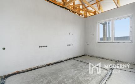 Na predaj rozostavaný rodinný dom v Moste pri Bratislave