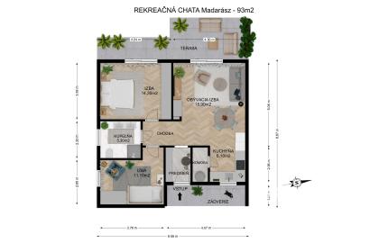 Na predaj rekreačná chata v obci Blahová - Madarász