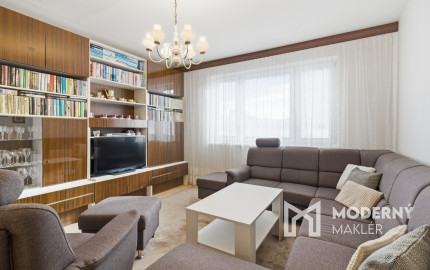 Na predaj 3-izbový byt s výhľadom na Bratislavský hrad