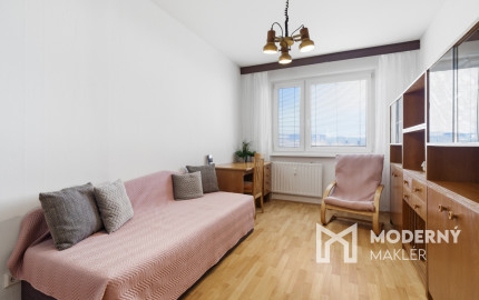 Na predaj 3-izbový byt s výhľadom na Bratislavský hrad