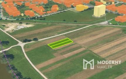 Pozemok vhodný na výstavbu rodinného domu, Sedliacka Dubová