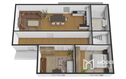 Na predaj rodinný dom vhodný na rekonštrukciu v Lúčnici nad Žitavou