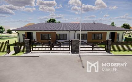 Na predaj 4-izbový rodinný dom TYP DOMU B  v obci Jelka