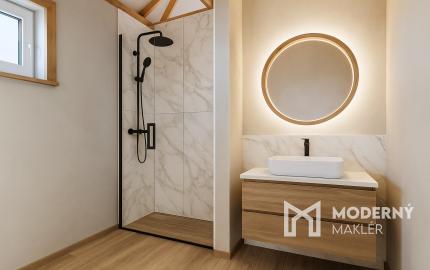 Na predaj 4-izbový rodinný dom TYP DOMU B  v obci Jelka