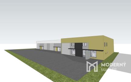 Na predaj novostavba haly s výbornou dostupnosťou v priemyselnej časti Šamorína určená na výrobu a skladovanie