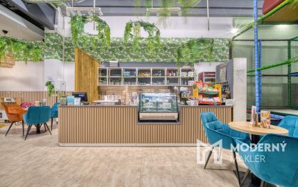 Na odstúpenie zabehnutá kaviareň s detským ihriskom