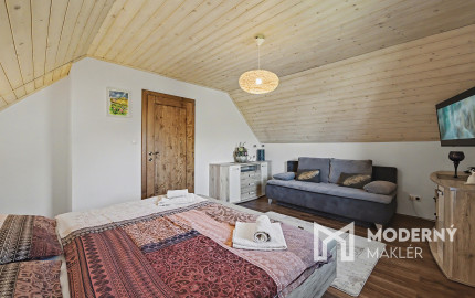 Na prenájom luxusná rekreačná chata v obci Stará Lesná