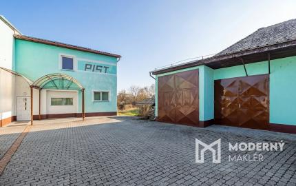 Na predaj výrobná hala s administratívnou časťou pri Lučenci