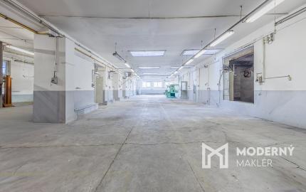 Na predaj výrobná hala s administratívnou časťou pri Lučenci