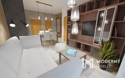 Na predaj investičný 3-izbový apartmán (nebytový priestor) v Bardejove s možnosťou prenosu DPH