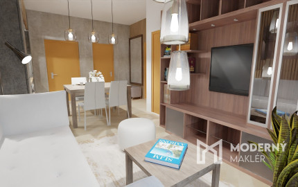 Na predaj investičný 3-izbový apartmán (nebytový priestor) v Bardejove s možnosťou prenosu DPH