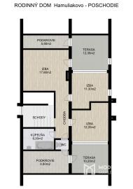 Na predaj 5-izbový rodinný dom v Hamuliakove