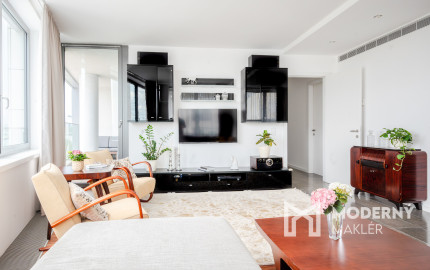 Prenájom - 3i byt s terasou a parkovacím státím v Eurovea