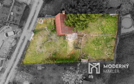 Na predaj záhrada s chatkou v obci Dolné Štitáre