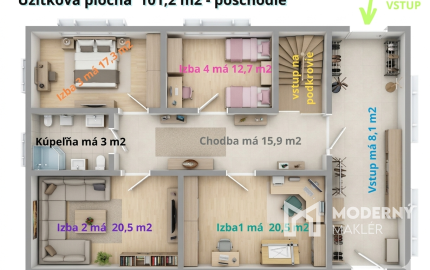 Na predaj dom v lese, blízko mesta Kokava nad Rimavicou