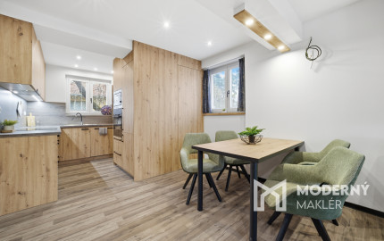 Na prenájom kompletne zariadený 2-izbový byt v Lozorne