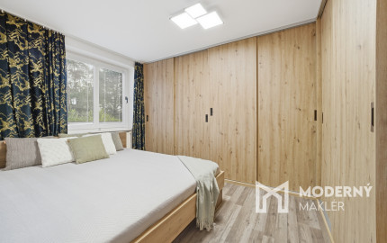 Na prenájom kompletne zariadený 2-izbový byt v Lozorne