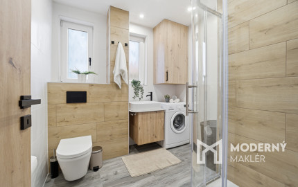 Na prenájom kompletne zariadený 2-izbový byt v Lozorne